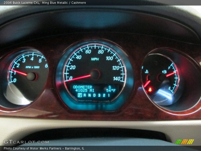 Ming Blue Metallic / Cashmere 2006 Buick Lucerne CXL
