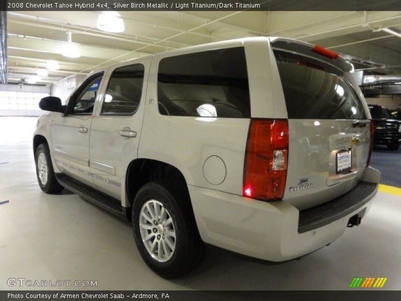 Silver Birch Metallic / Light Titanium/Dark Titanium 2008 Chevrolet Tahoe Hybrid 4x4