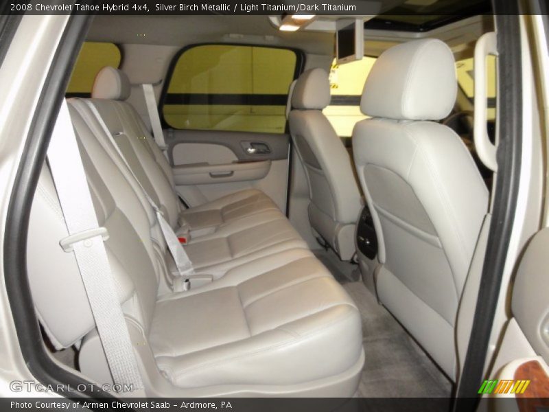 Silver Birch Metallic / Light Titanium/Dark Titanium 2008 Chevrolet Tahoe Hybrid 4x4
