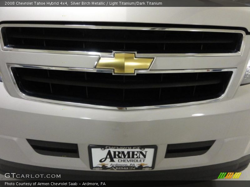 Silver Birch Metallic / Light Titanium/Dark Titanium 2008 Chevrolet Tahoe Hybrid 4x4