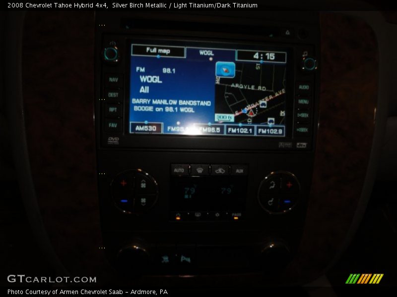 Silver Birch Metallic / Light Titanium/Dark Titanium 2008 Chevrolet Tahoe Hybrid 4x4