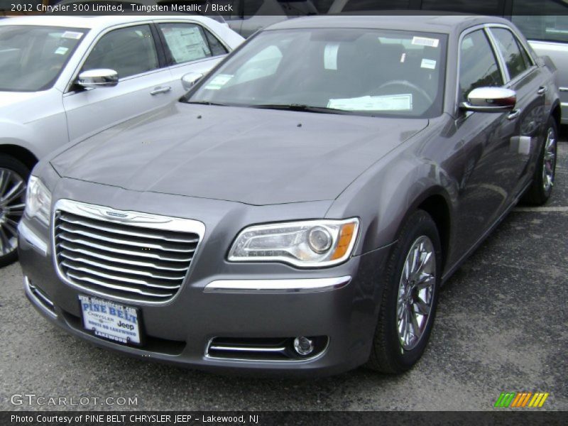 Tungsten Metallic / Black 2012 Chrysler 300 Limited