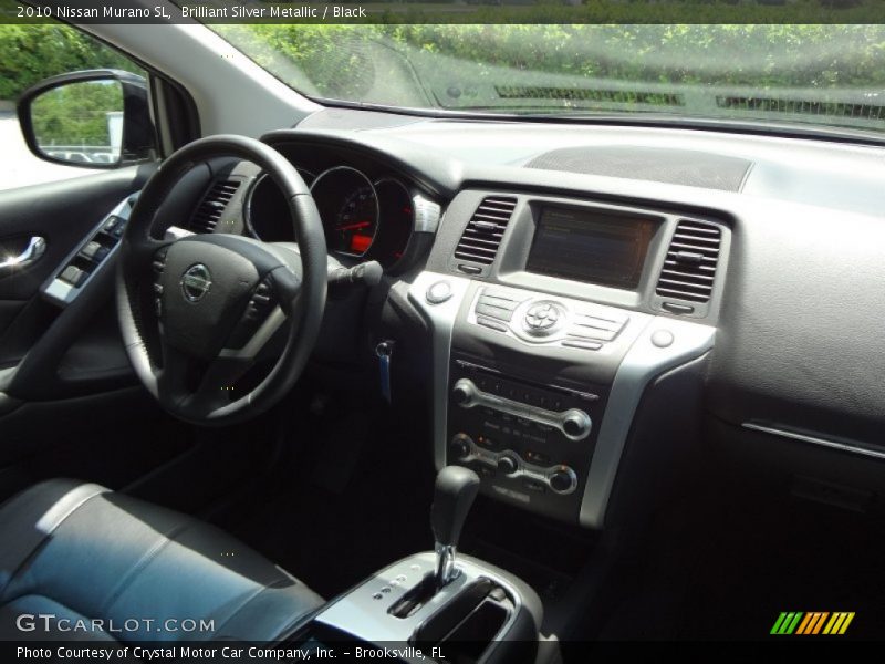 Brilliant Silver Metallic / Black 2010 Nissan Murano SL