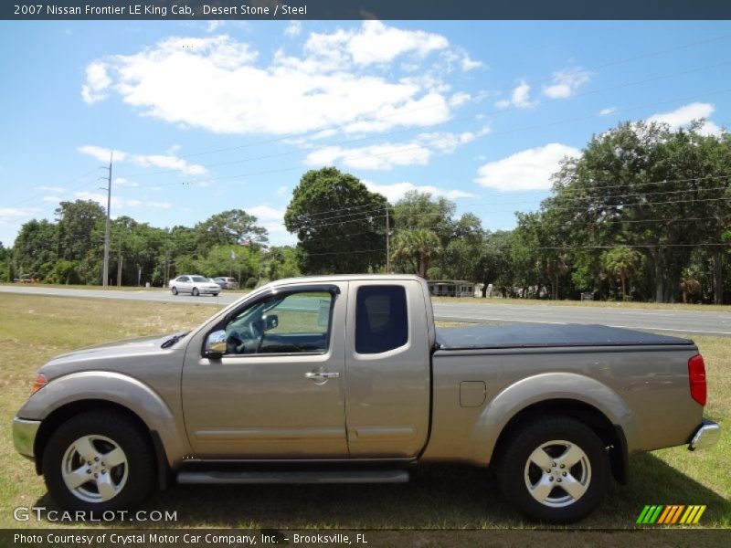 Desert Stone / Steel 2007 Nissan Frontier LE King Cab