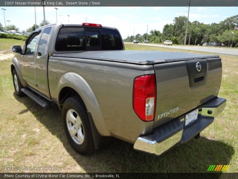 Desert Stone / Steel 2007 Nissan Frontier LE King Cab
