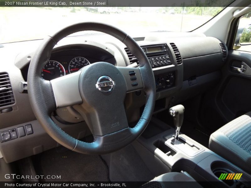 Desert Stone / Steel 2007 Nissan Frontier LE King Cab