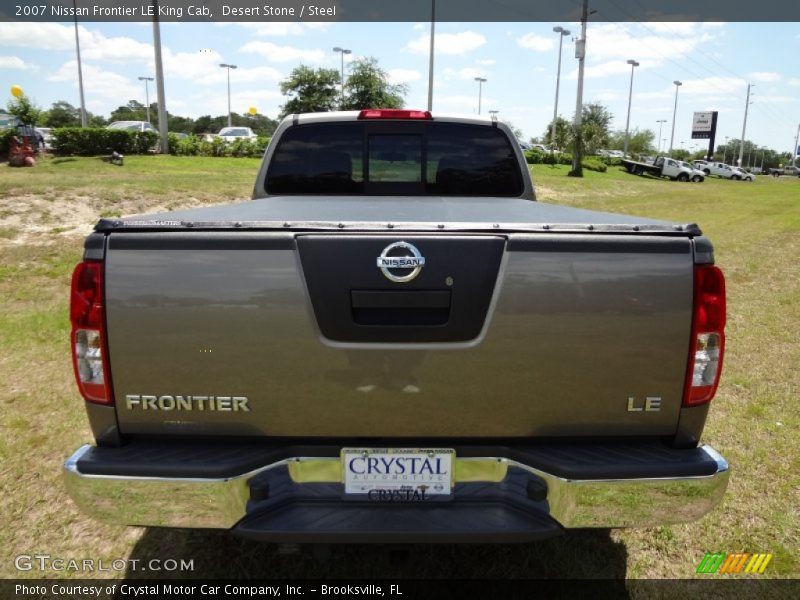 Desert Stone / Steel 2007 Nissan Frontier LE King Cab