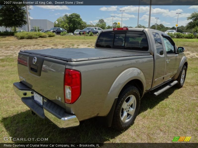 Desert Stone / Steel 2007 Nissan Frontier LE King Cab