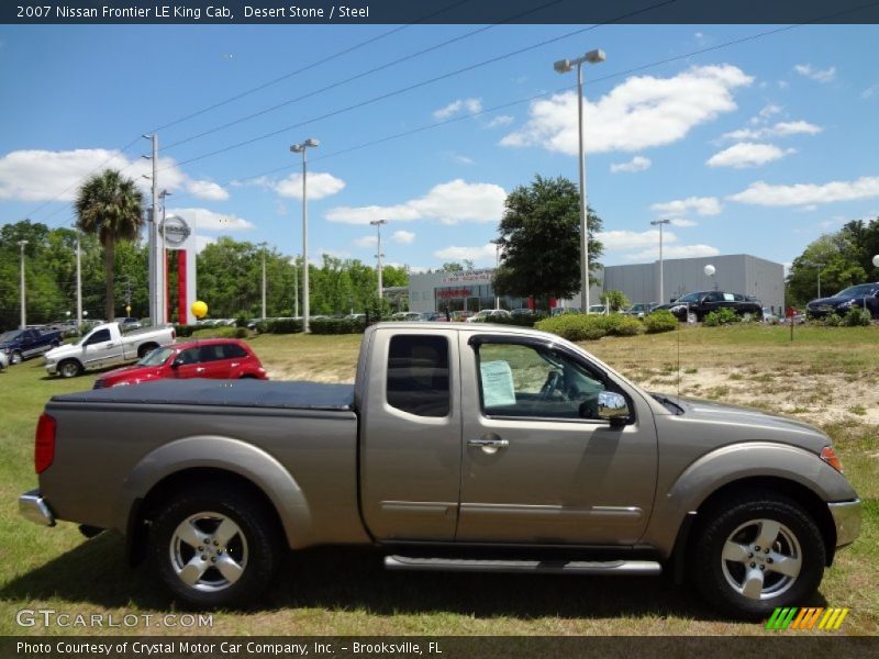 Desert Stone / Steel 2007 Nissan Frontier LE King Cab