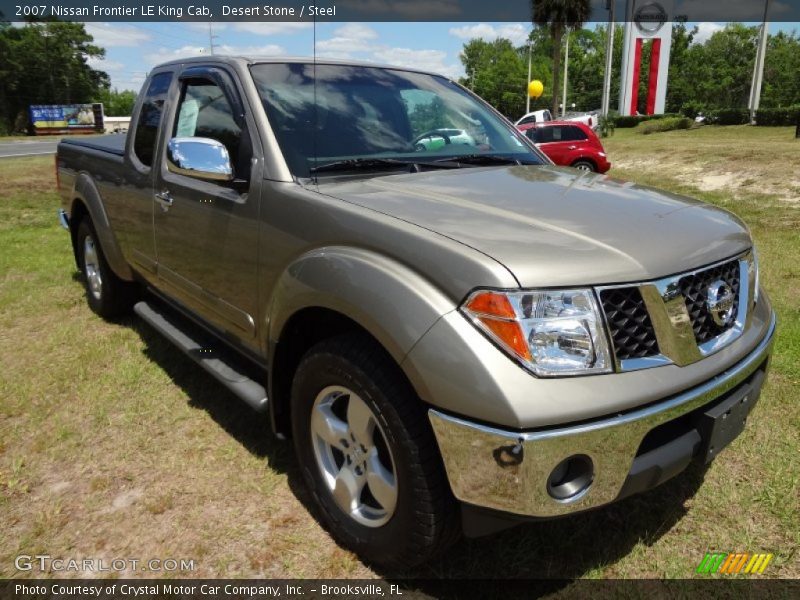 Desert Stone / Steel 2007 Nissan Frontier LE King Cab
