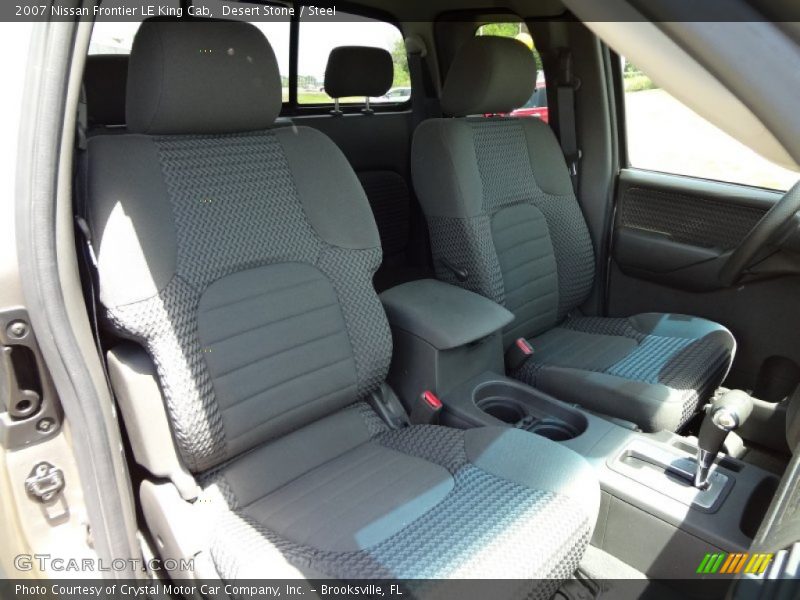 Desert Stone / Steel 2007 Nissan Frontier LE King Cab