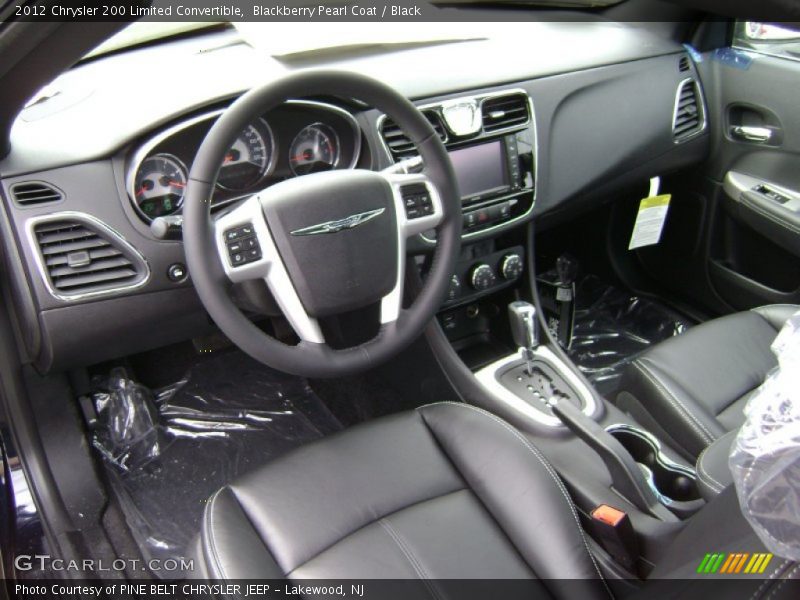  2012 200 Limited Convertible Black Interior