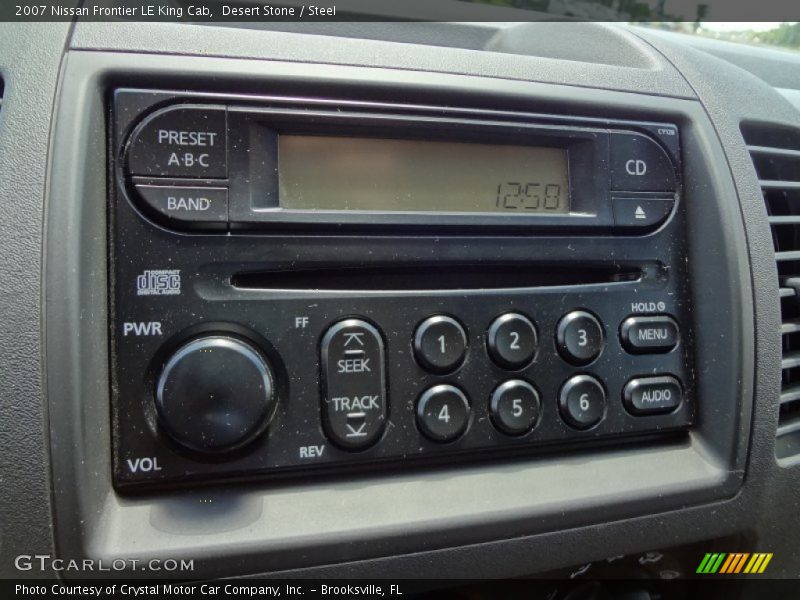 Desert Stone / Steel 2007 Nissan Frontier LE King Cab