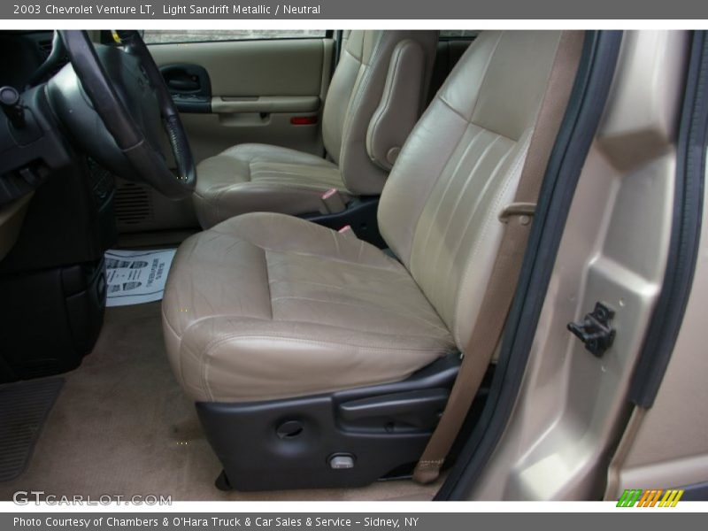 Light Sandrift Metallic / Neutral 2003 Chevrolet Venture LT