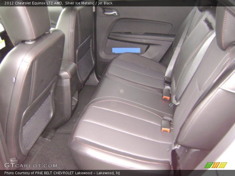 Silver Ice Metallic / Jet Black 2012 Chevrolet Equinox LTZ AWD
