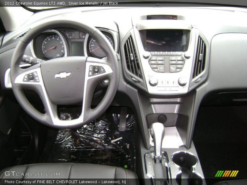 Silver Ice Metallic / Jet Black 2012 Chevrolet Equinox LTZ AWD