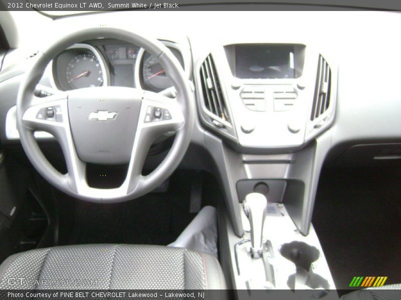 Summit White / Jet Black 2012 Chevrolet Equinox LT AWD