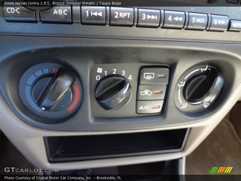 Bronze Shimmer Metallic / Taupe Beige 2006 Nissan Sentra 1.8 S