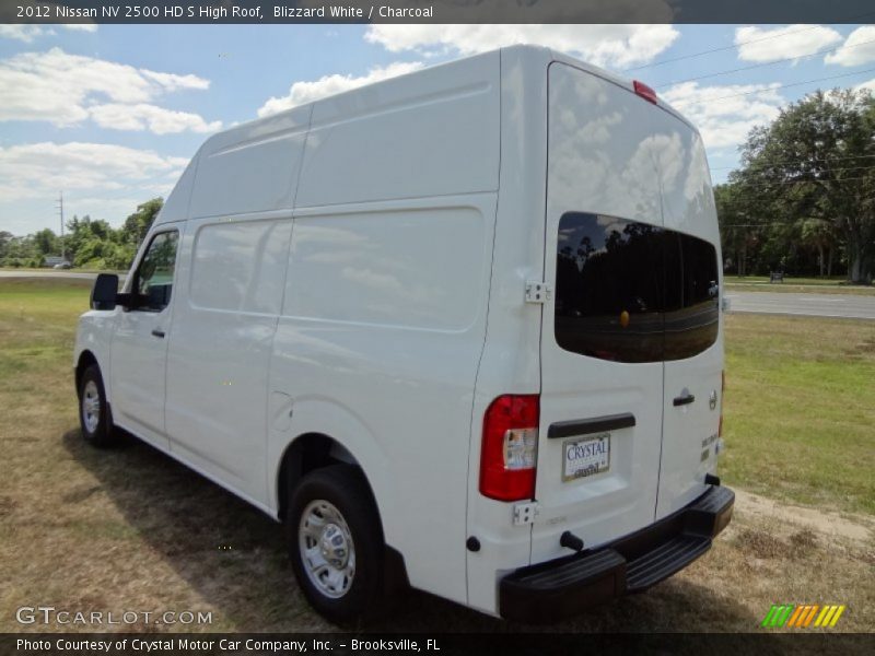 Blizzard White / Charcoal 2012 Nissan NV 2500 HD S High Roof