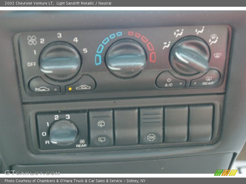 Light Sandrift Metallic / Neutral 2003 Chevrolet Venture LT