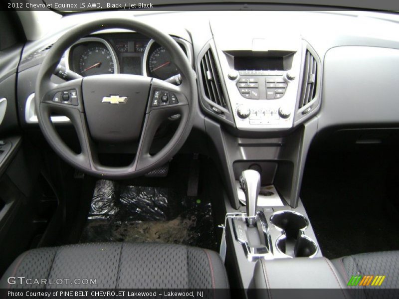Black / Jet Black 2012 Chevrolet Equinox LS AWD