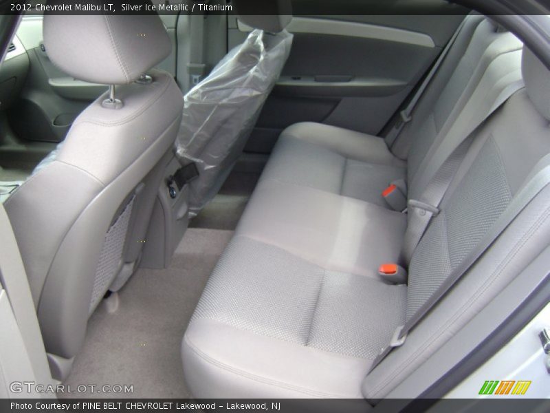 Silver Ice Metallic / Titanium 2012 Chevrolet Malibu LT