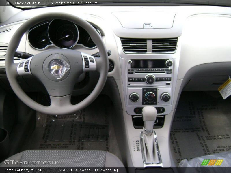 Silver Ice Metallic / Titanium 2012 Chevrolet Malibu LT