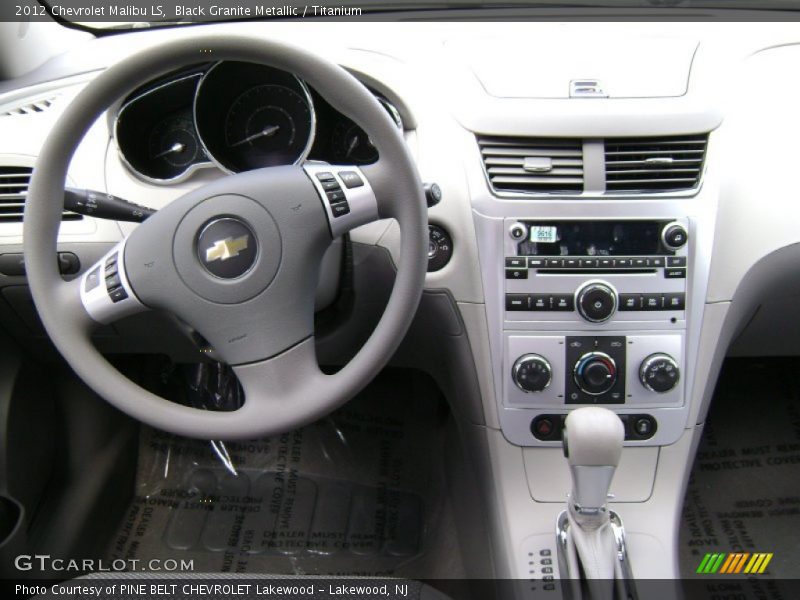Black Granite Metallic / Titanium 2012 Chevrolet Malibu LS