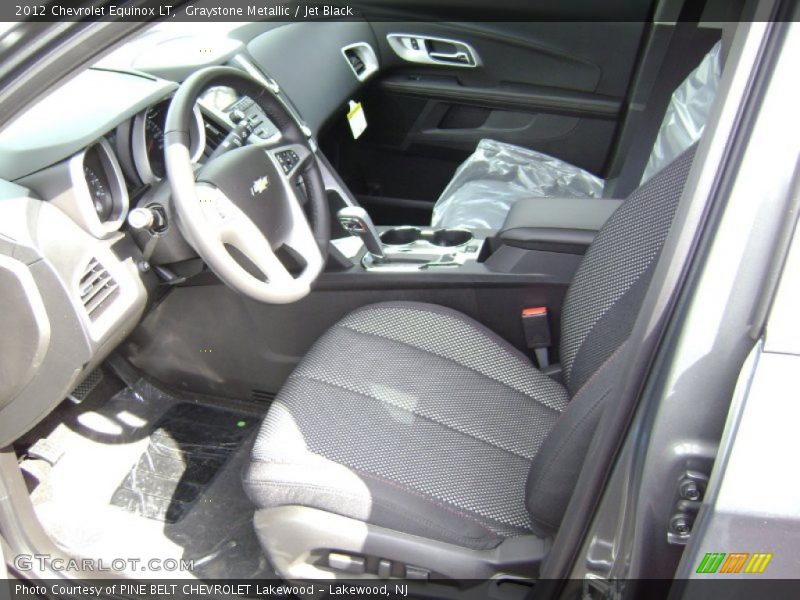 Graystone Metallic / Jet Black 2012 Chevrolet Equinox LT