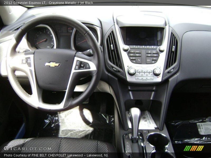 Graystone Metallic / Jet Black 2012 Chevrolet Equinox LT