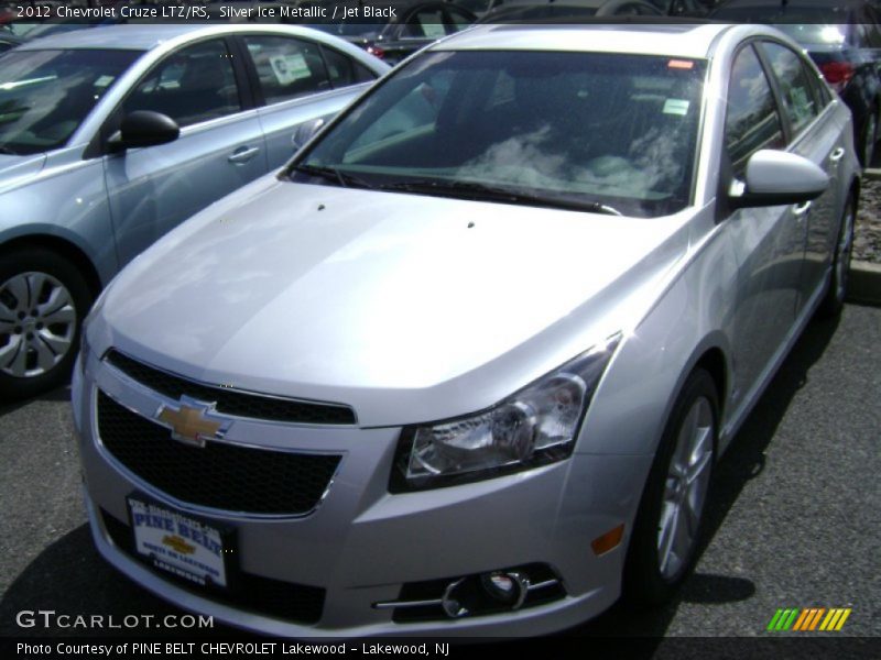 Silver Ice Metallic / Jet Black 2012 Chevrolet Cruze LTZ/RS
