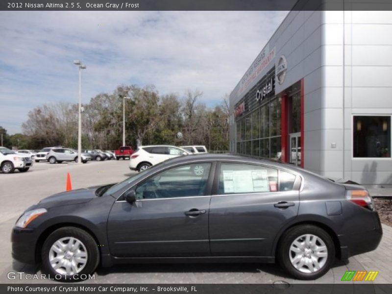 Ocean Gray / Frost 2012 Nissan Altima 2.5 S