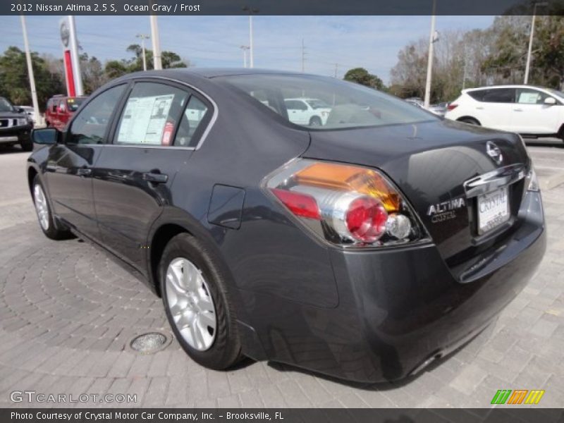 Ocean Gray / Frost 2012 Nissan Altima 2.5 S