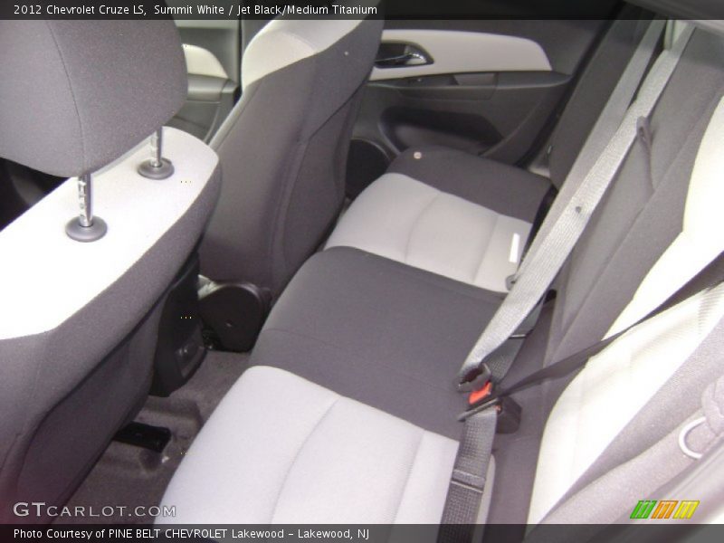 Summit White / Jet Black/Medium Titanium 2012 Chevrolet Cruze LS