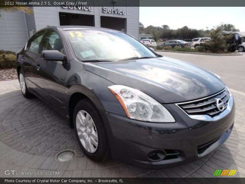 Ocean Gray / Frost 2012 Nissan Altima 2.5 S