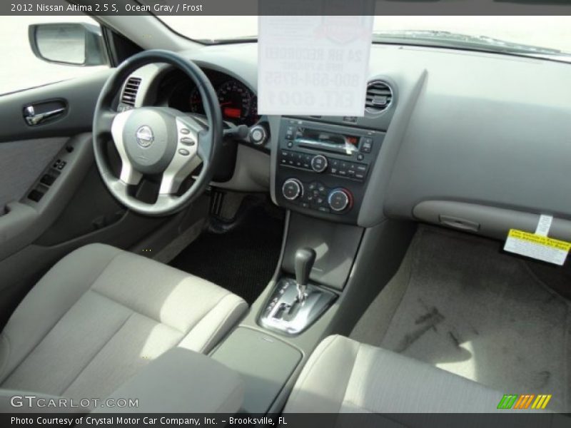 Ocean Gray / Frost 2012 Nissan Altima 2.5 S