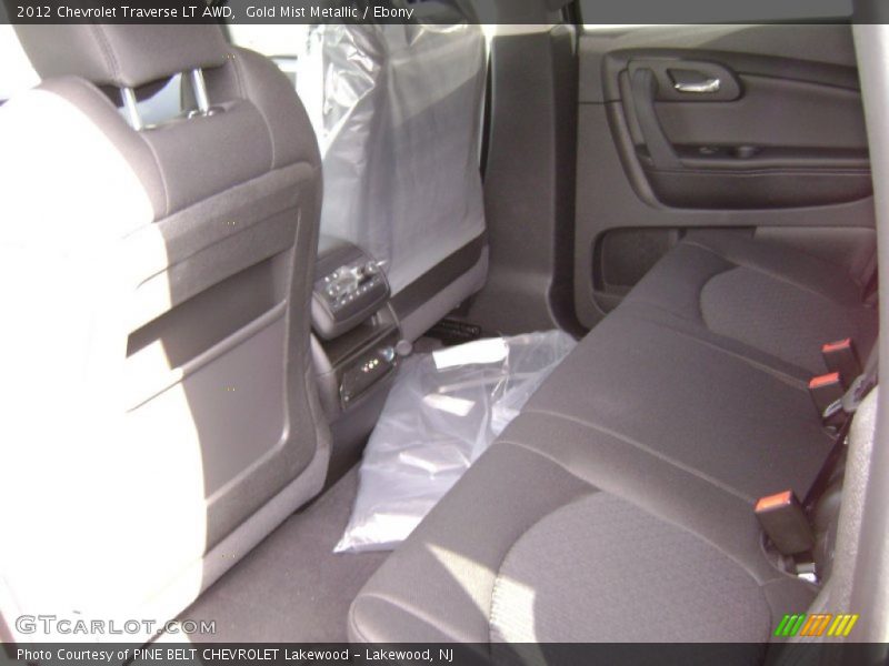 Gold Mist Metallic / Ebony 2012 Chevrolet Traverse LT AWD