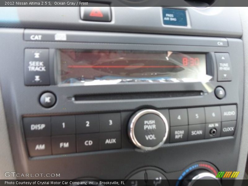 Ocean Gray / Frost 2012 Nissan Altima 2.5 S
