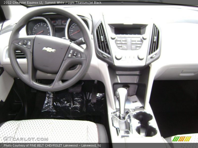 Summit White / Light Titanium/Jet Black 2012 Chevrolet Equinox LS