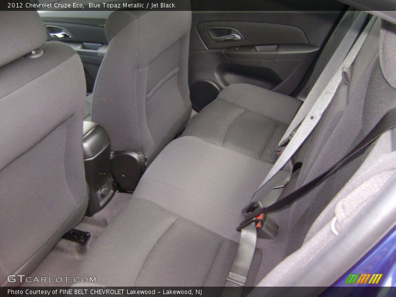 Blue Topaz Metallic / Jet Black 2012 Chevrolet Cruze Eco