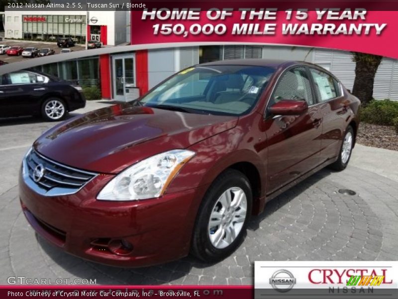 Tuscan Sun / Blonde 2012 Nissan Altima 2.5 S