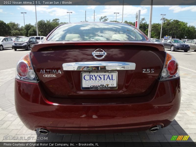 Tuscan Sun / Blonde 2012 Nissan Altima 2.5 S