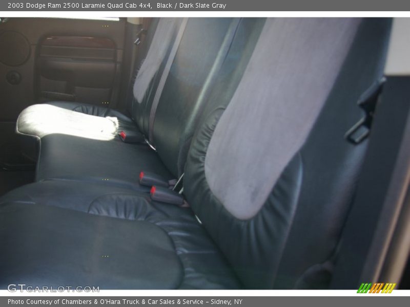 Black / Dark Slate Gray 2003 Dodge Ram 2500 Laramie Quad Cab 4x4