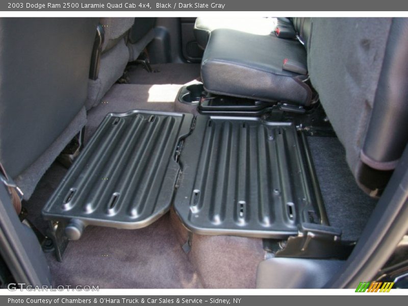 Black / Dark Slate Gray 2003 Dodge Ram 2500 Laramie Quad Cab 4x4
