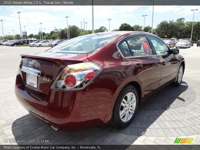 Tuscan Sun / Blonde 2012 Nissan Altima 2.5 S