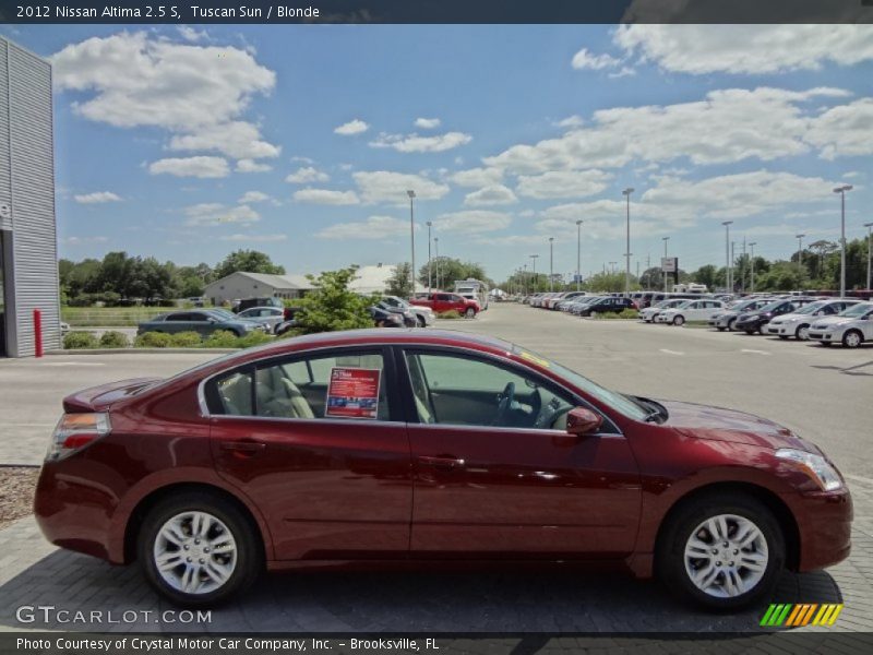 Tuscan Sun / Blonde 2012 Nissan Altima 2.5 S