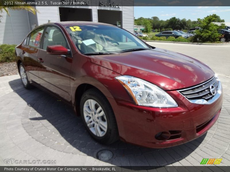 Tuscan Sun / Blonde 2012 Nissan Altima 2.5 S