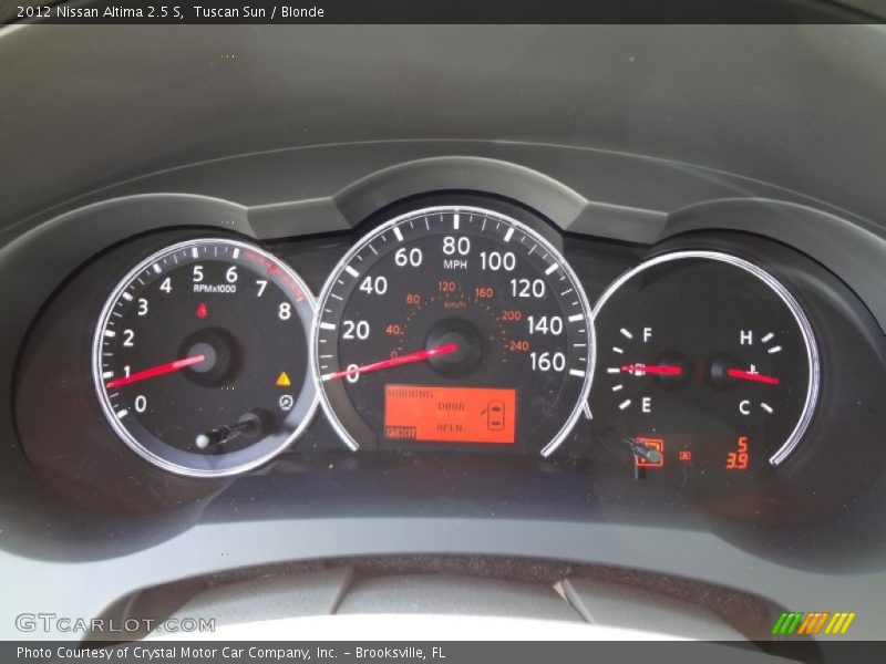 Tuscan Sun / Blonde 2012 Nissan Altima 2.5 S