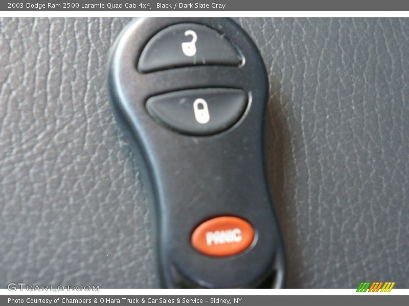 Black / Dark Slate Gray 2003 Dodge Ram 2500 Laramie Quad Cab 4x4