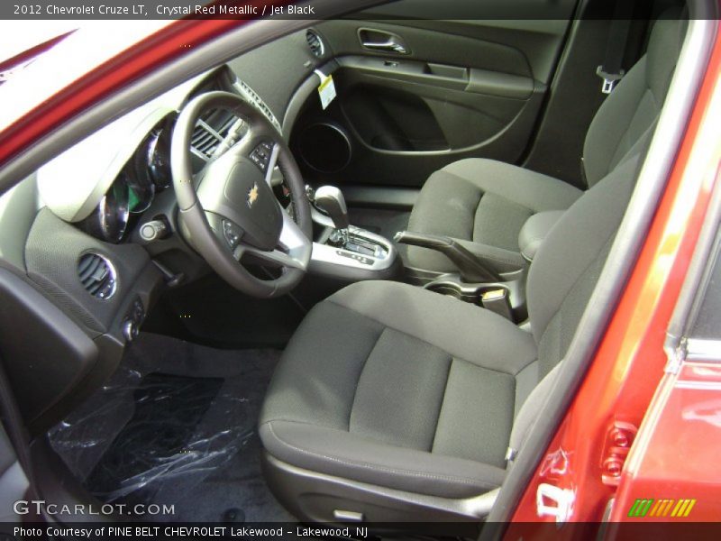Crystal Red Metallic / Jet Black 2012 Chevrolet Cruze LT